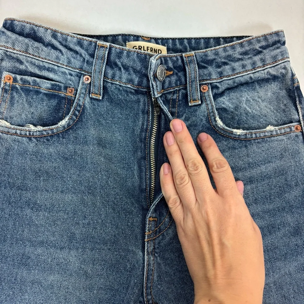 GRLFRND Melanie High Rise Boot Cut Jeans in Los Feliz Size 24 - Picture 4 of 14